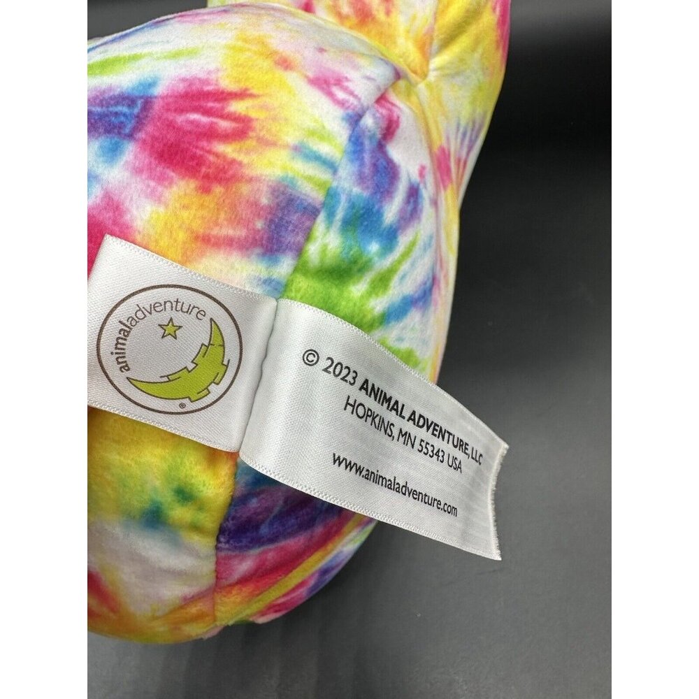 PEEPS Retro Tie Dye Easter Bunny Rabbit Plush Stuffed Animal 2023 Just born 17” - Picture 7 of 14
